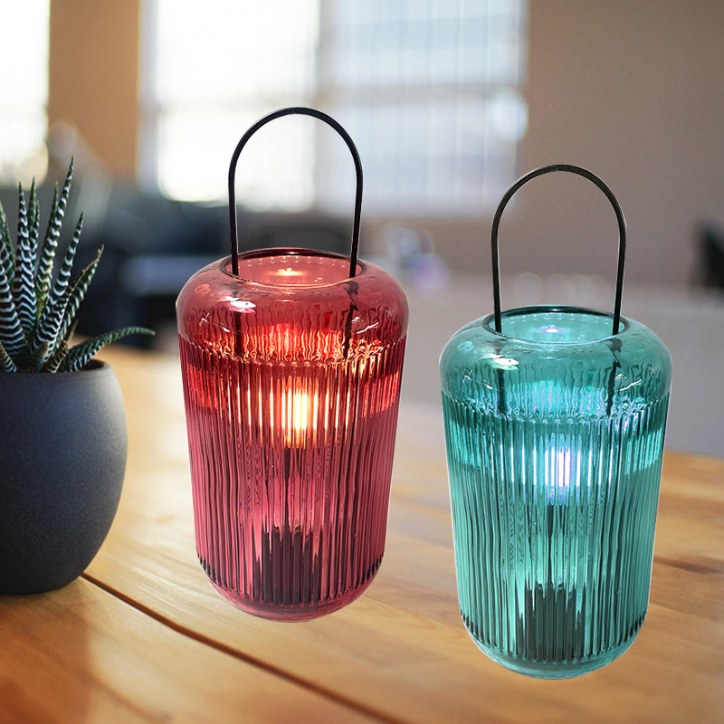 Metal glass decoration items