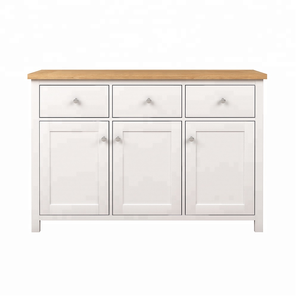 wooden ash veneer drawer cabinet
