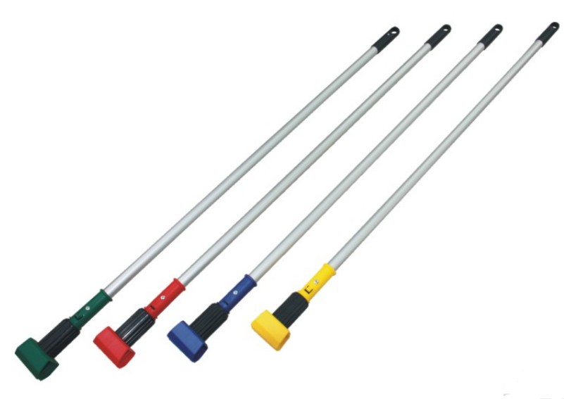 Wet mop Gripper with aluminium pole