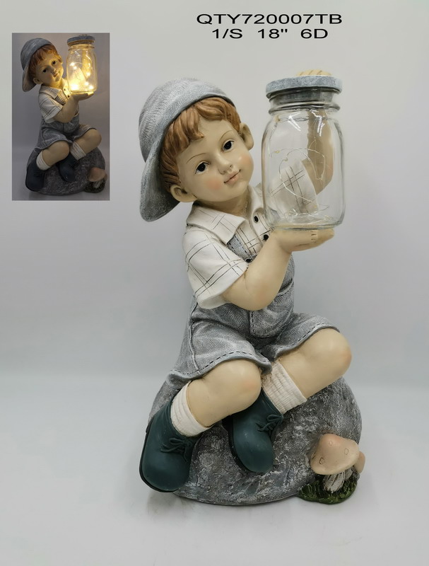 Garden kid with LED