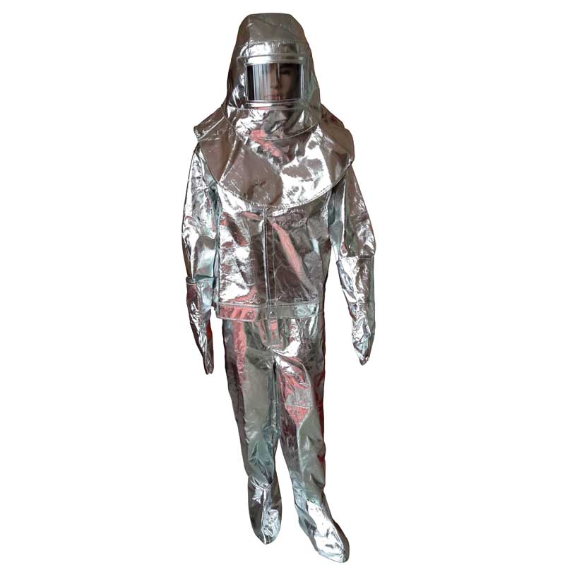 500℃/1000℃ Heat Resisstant Flame Resistant Aluminum Foil Fire Fighting Suit