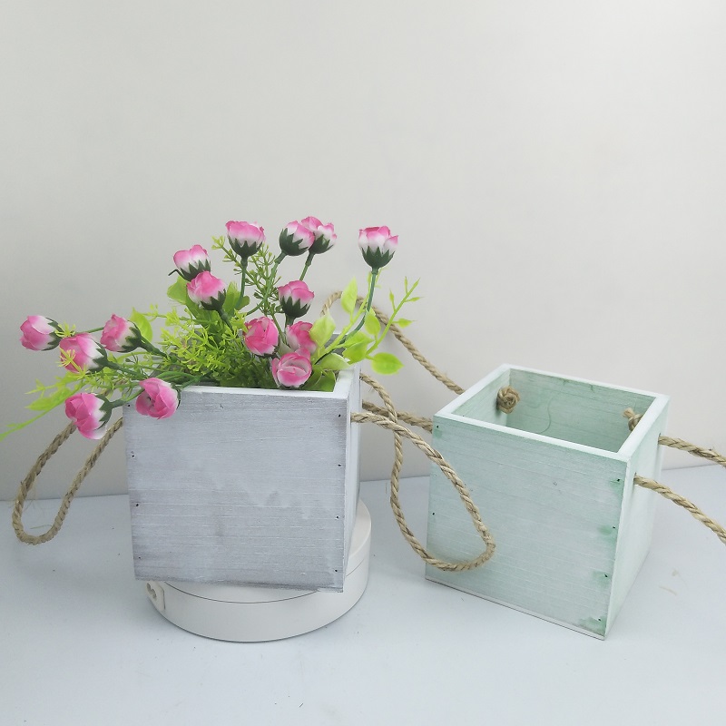 wood flower baskets fresh spring flower baskets planting flower baskets