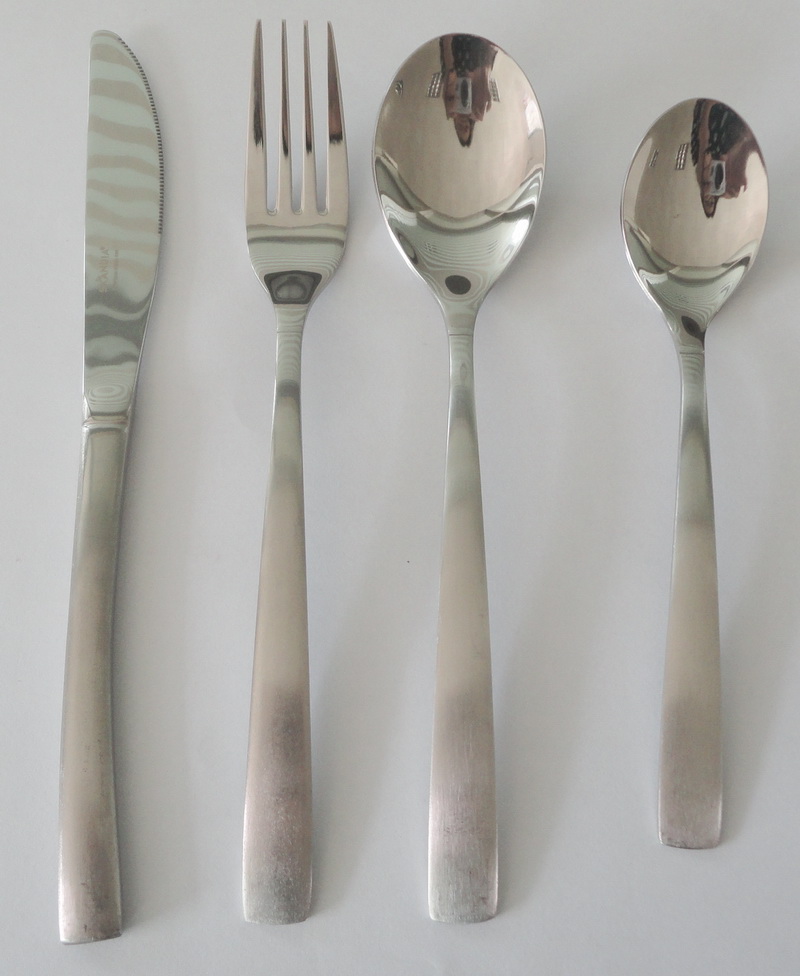 Stainless cutlery