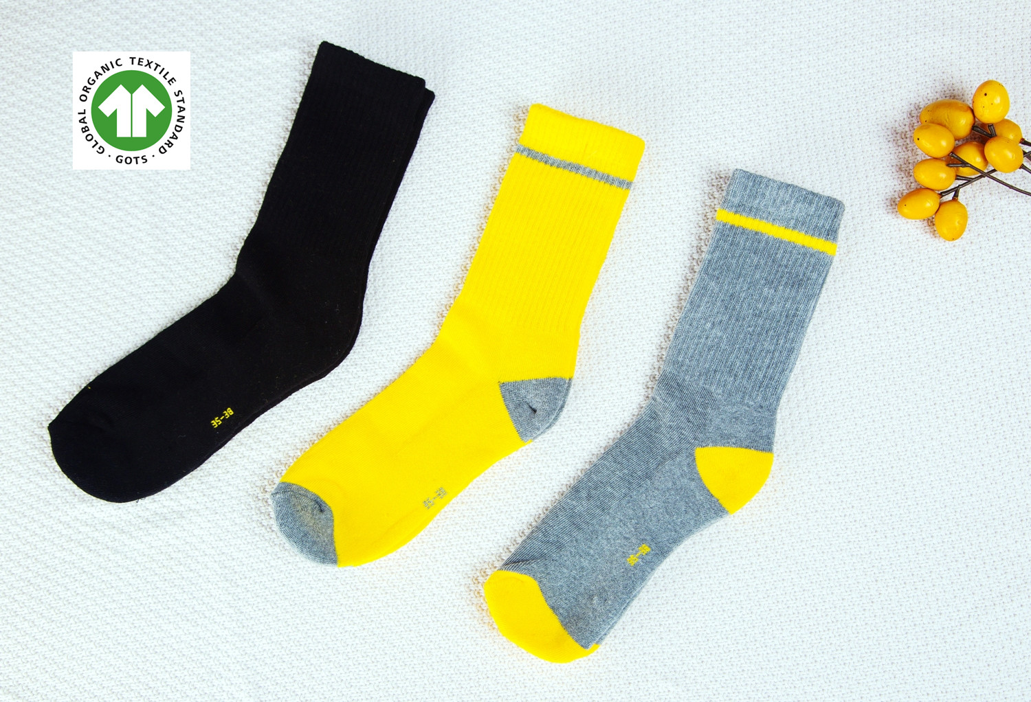 Boys‘ sport socks with GOTS