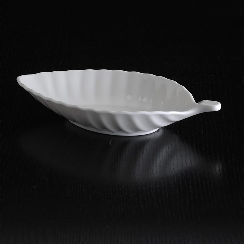 Melamine Leaf Shape Plate