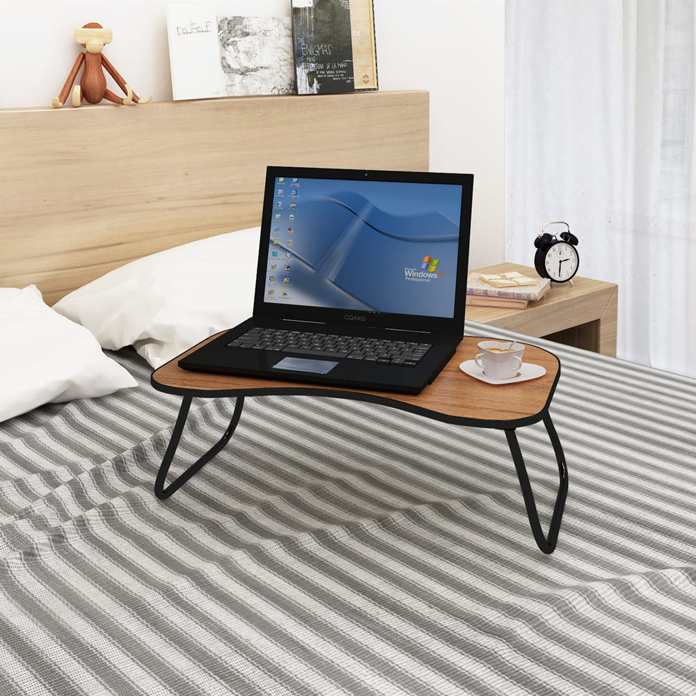 Laptop Table for Bed，Multifunction Lap Desk with Foldable Legs
