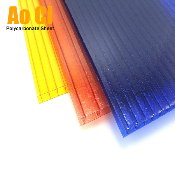 4x8 Heat Resistant Outdoor Twin Wall Polycarbonate Sheet For Sun Room