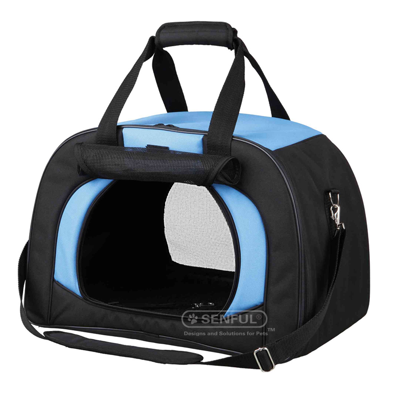 Soft Sided Collapsible Portable Travel Dog Carrier