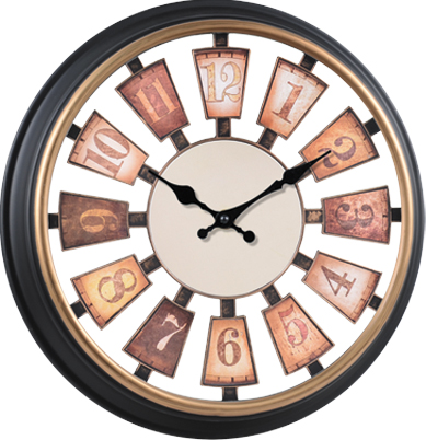 Wall clock; quartz clock; Hollow out; modern design;simple round clock; 13inch 33cm