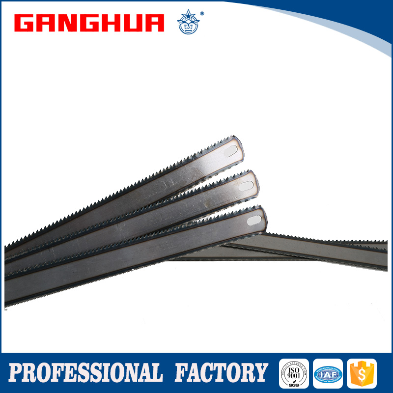 1“ double edge flexible carbon steel hacksaw blade for wood and metal cutting