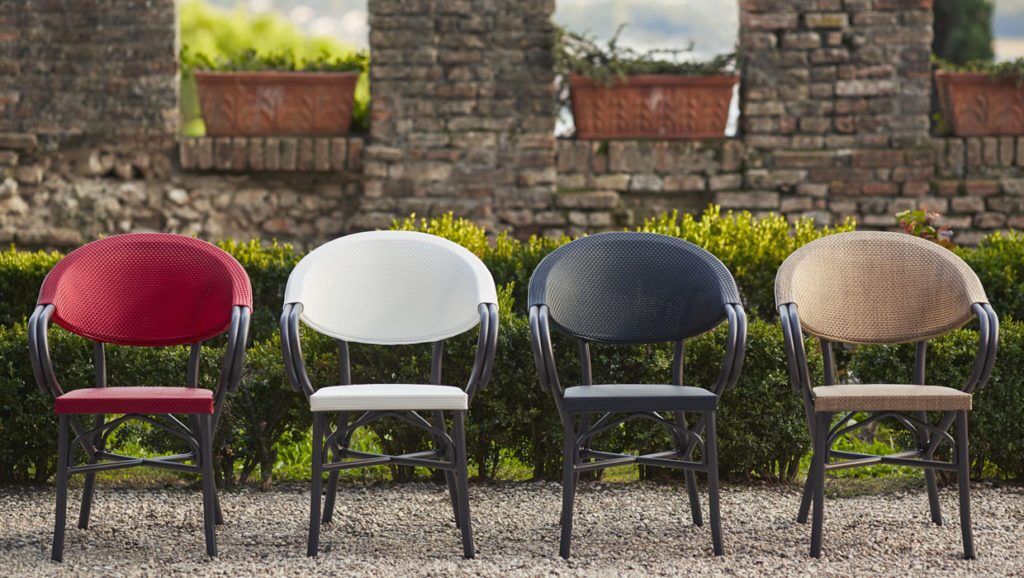 Textilene alu armchair