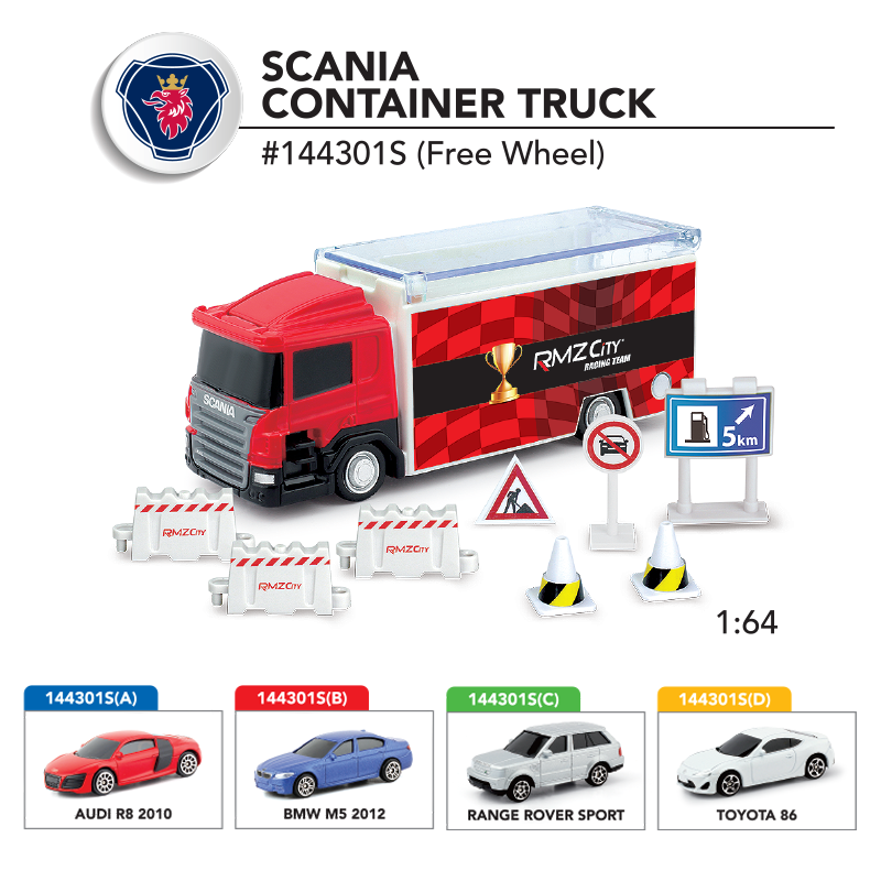 1:64 Scania Truck Launcher