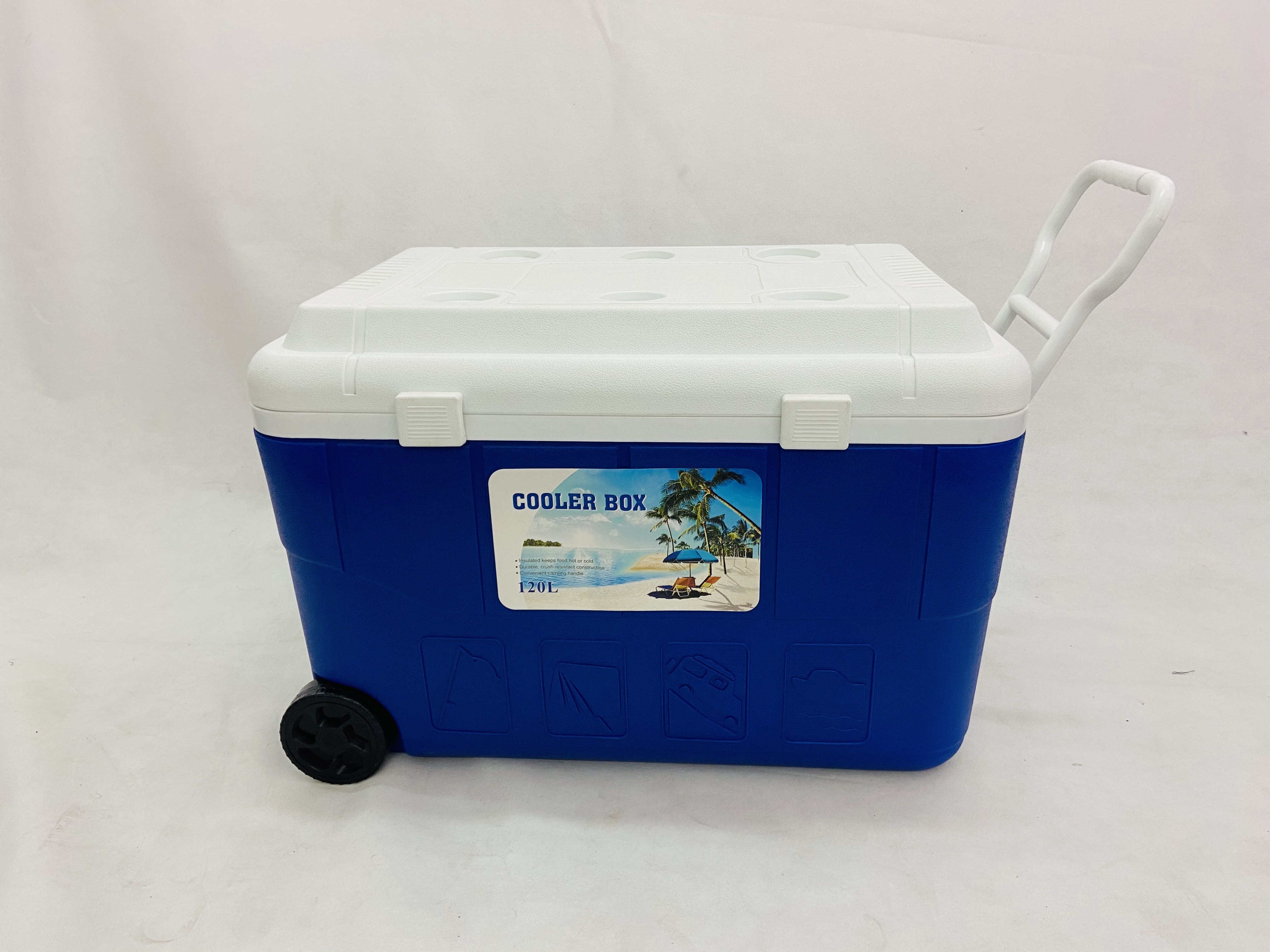 120L Plastic Cooler Box