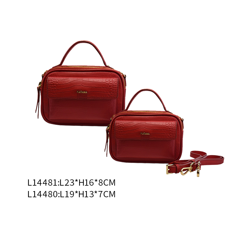 Leather handbag