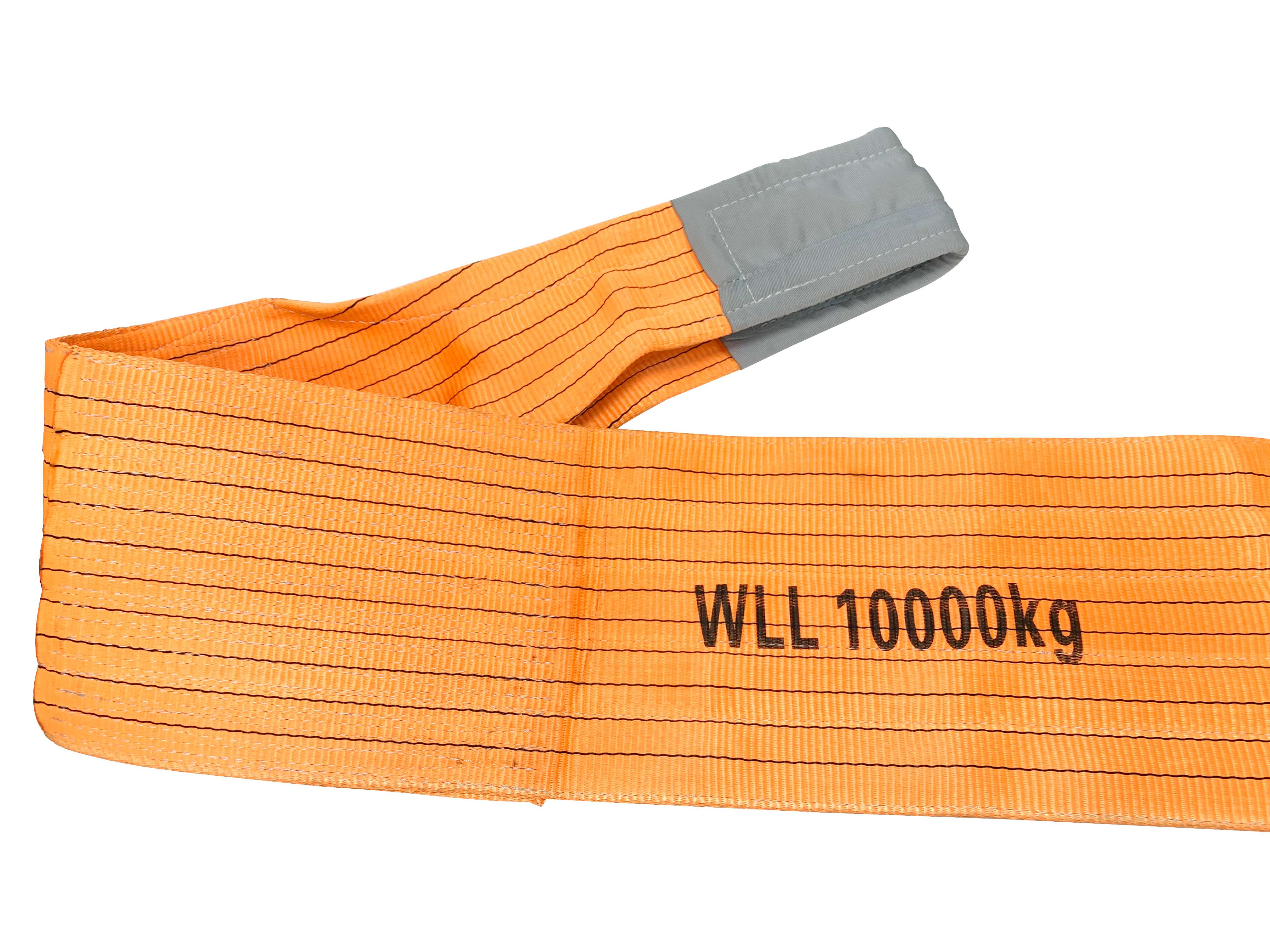 Flat webbing sling
