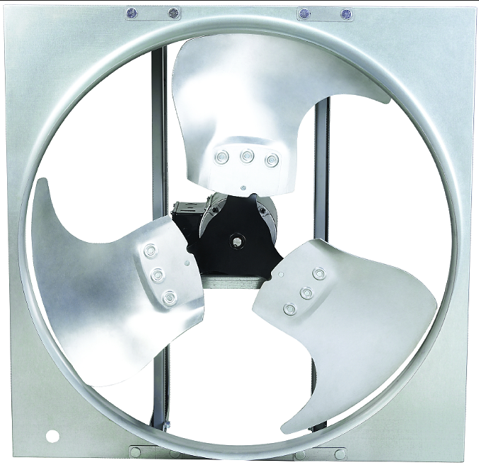 208-230/460v 30nch Quiet-Design Exhaust Fan