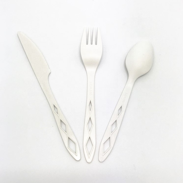 Biodegradable CPLA Fork 6.5 inch