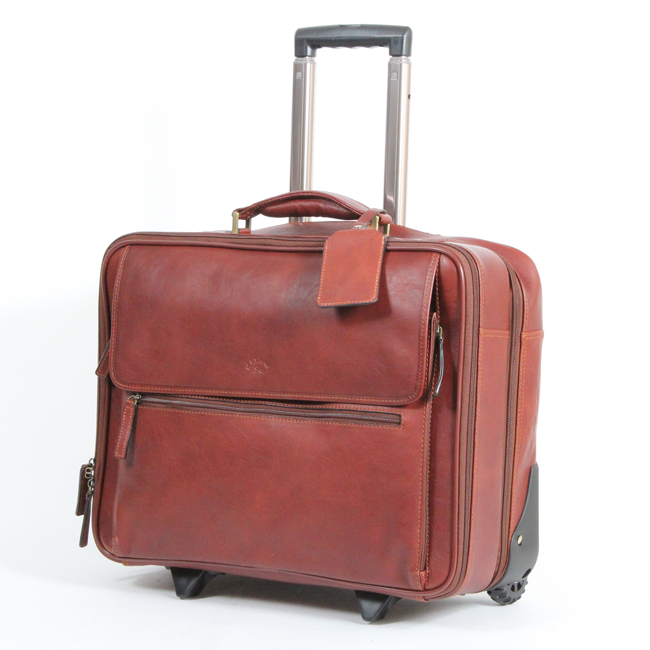 leather trolley bag