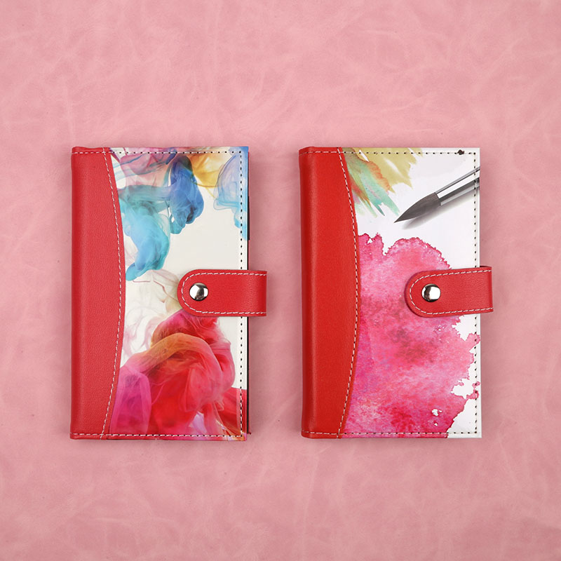 WANSHIFA 2021 Creative Design Color Printed Hard Cover Notebook