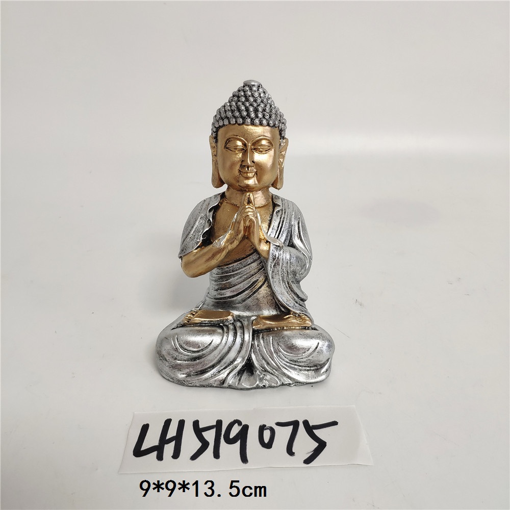 polyresin buddha home decoration zen garden