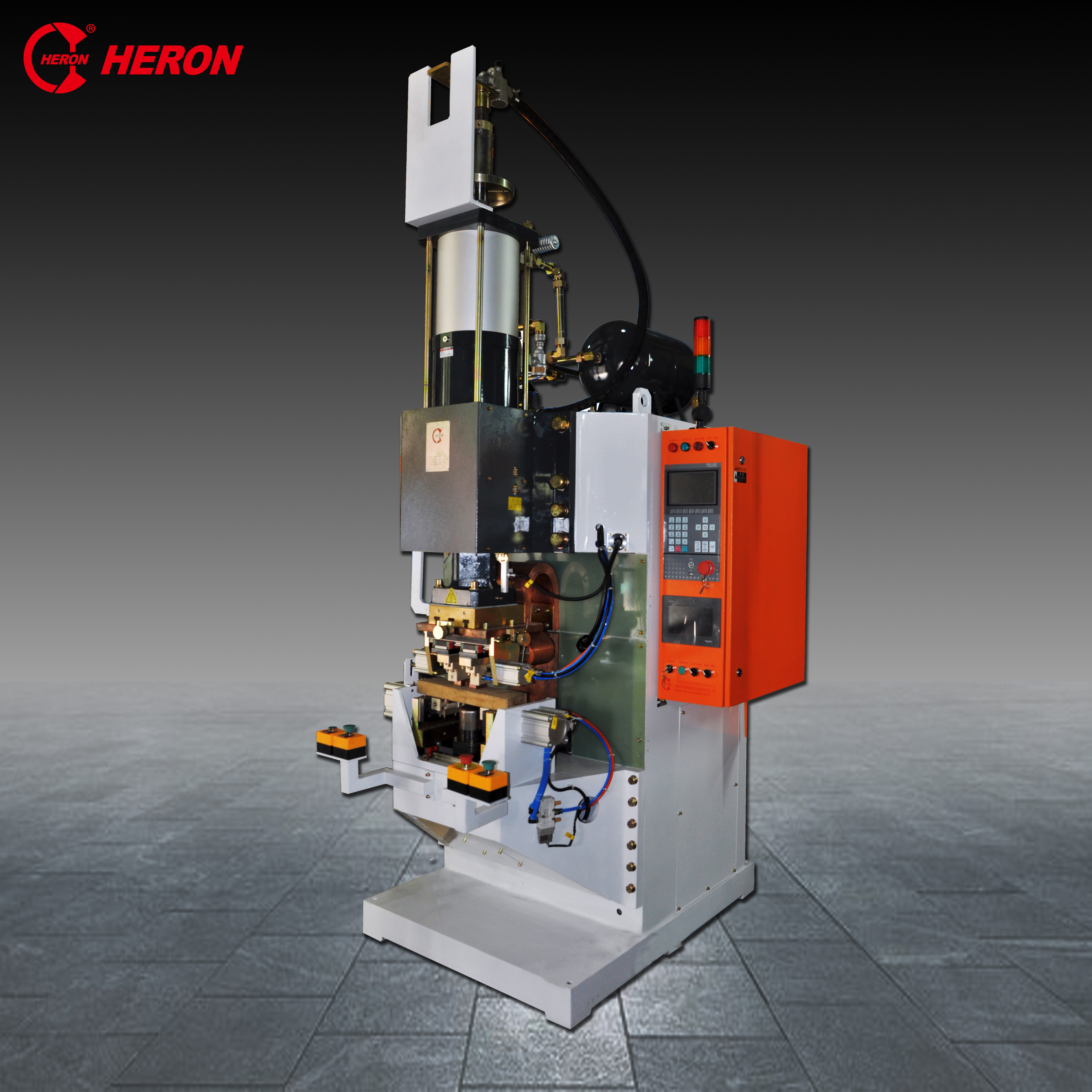Compressor Tank Resistance MFDC Welding Machine For Reservoir