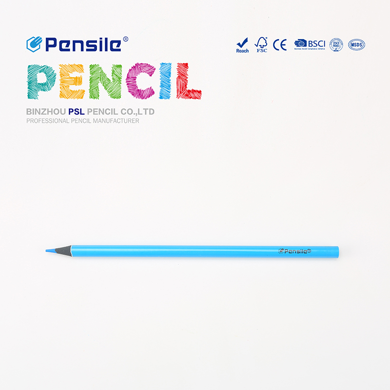neon color pencils