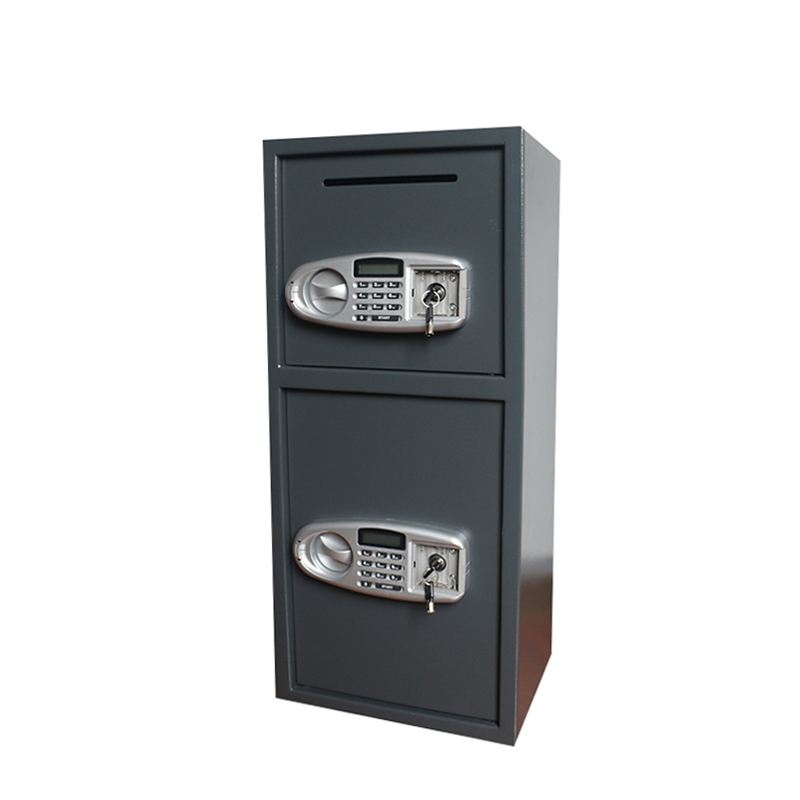 Electronic digital anti-thief durable doubleSafe Box for office and home with drop slot
