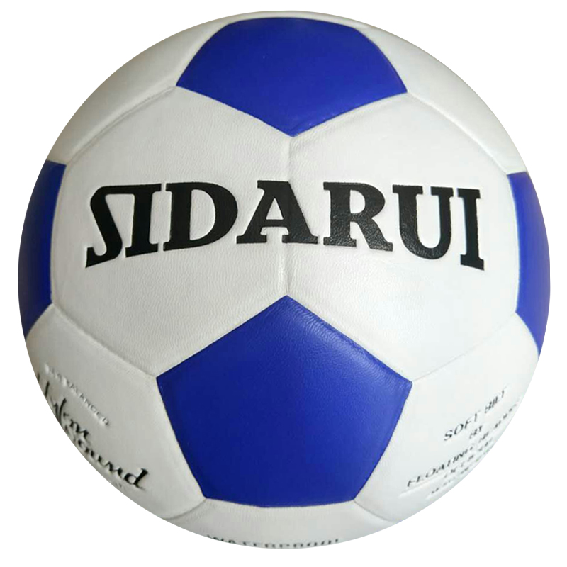 High quality PVC PU factory customized logo size 5 training soccer ball