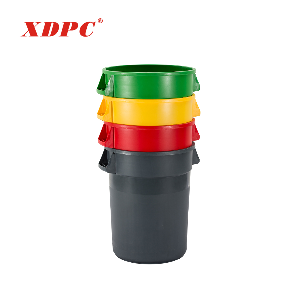 Modern household kitchen 10 20 32 44 55 gallon round trash can dustbin