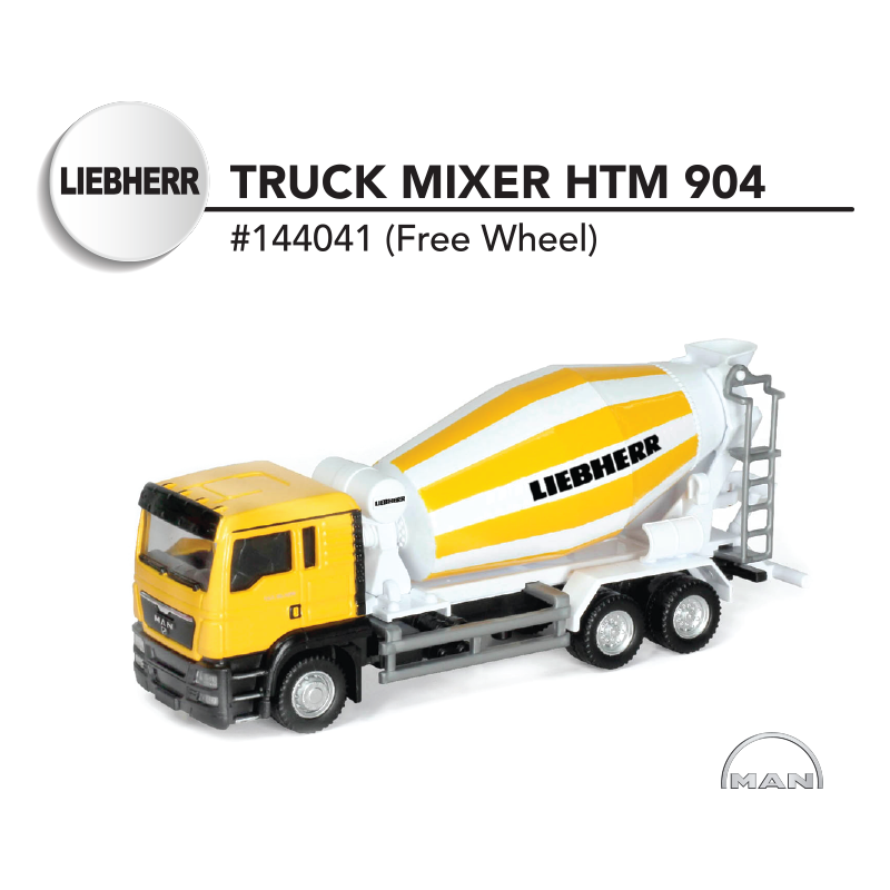 1:64 MAN Liebherr Truck Mixer HTM 904