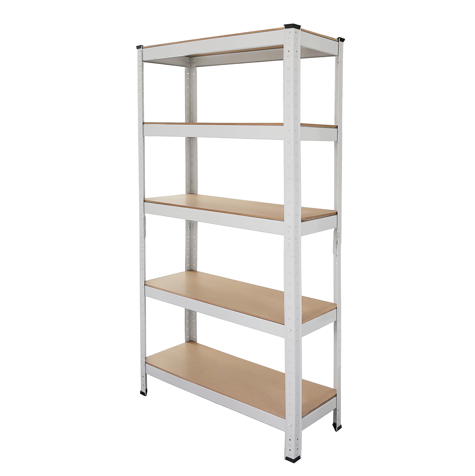 5 TIER GREY STEEL GARAGE SHELVING UNIT(150kg)