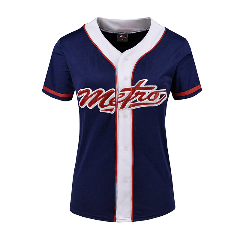 Personalized Custom Full Button Shirts Printed Team Uniforms Name&Numbers Unisex Baseball Jersey