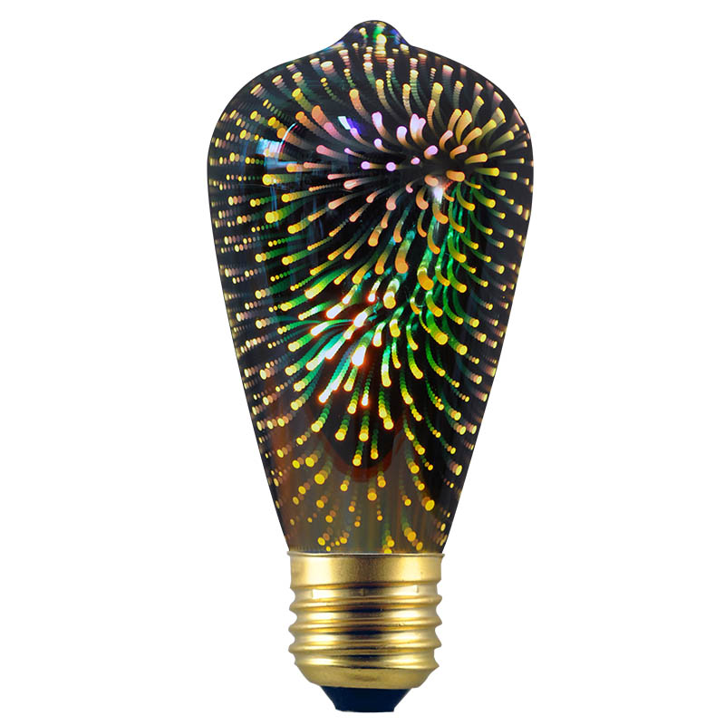 3d LED Filament Bulb