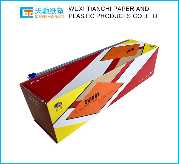 PVC Cling Film With Cutter Box Iso Certificate