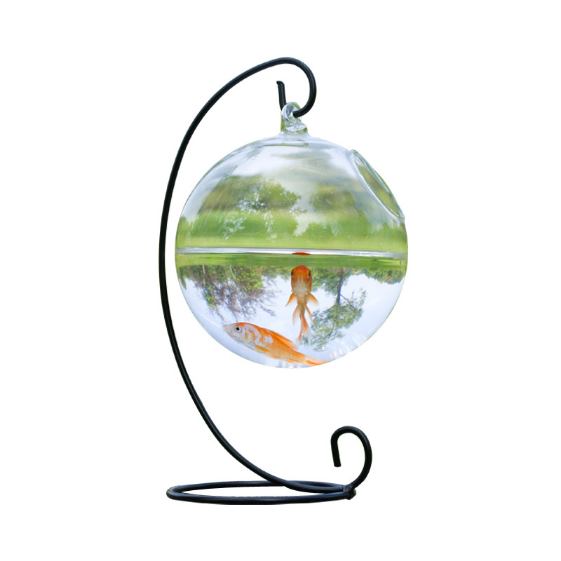 Hanging glass vase hydroponic glass vase office decoration glass