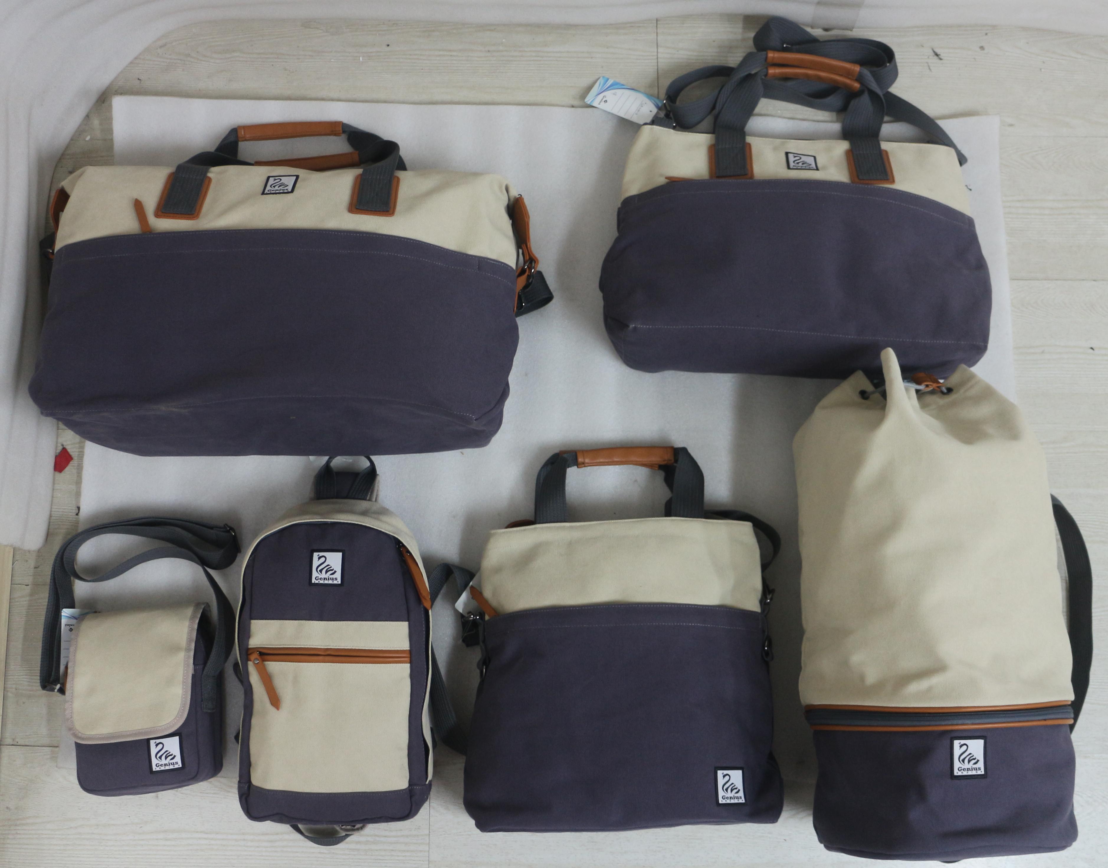 Canvas fashion bags