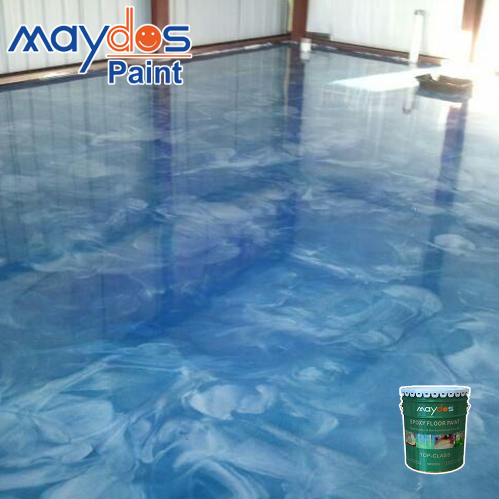 Maydos metallic 3D epoxy floor paint
