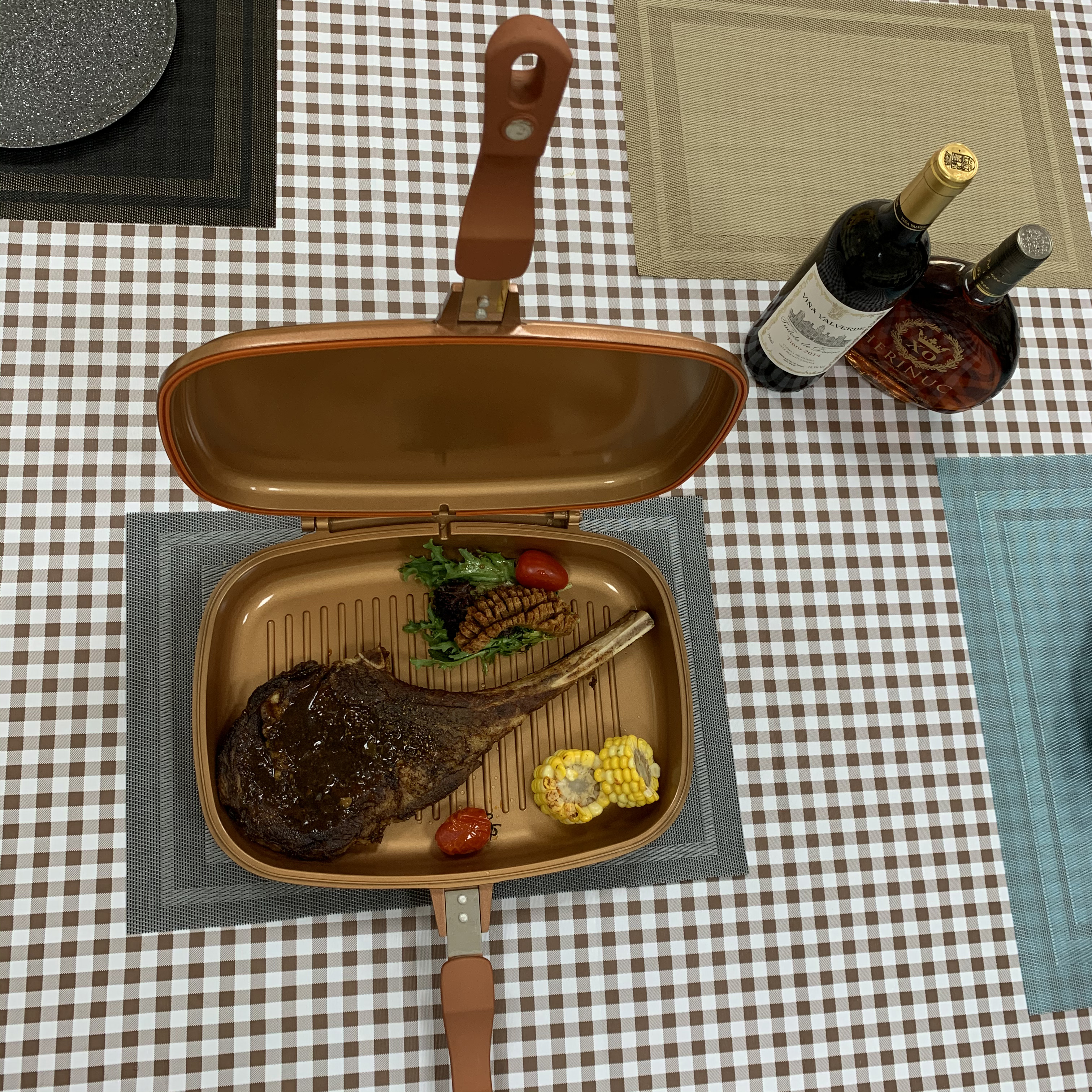 double fry pan