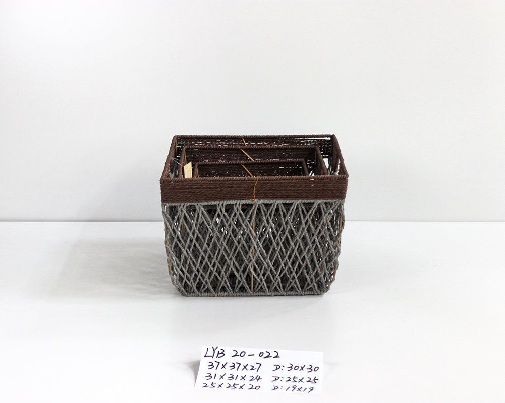 paper rope woven box