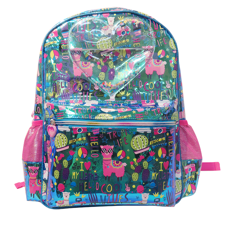 TPU With Print Waterproof School Backack