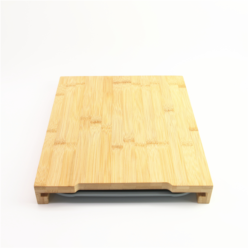 Disposable Bamboo Fun Shaped Mini Cutting Board Cheese Chopping WITH TRAY