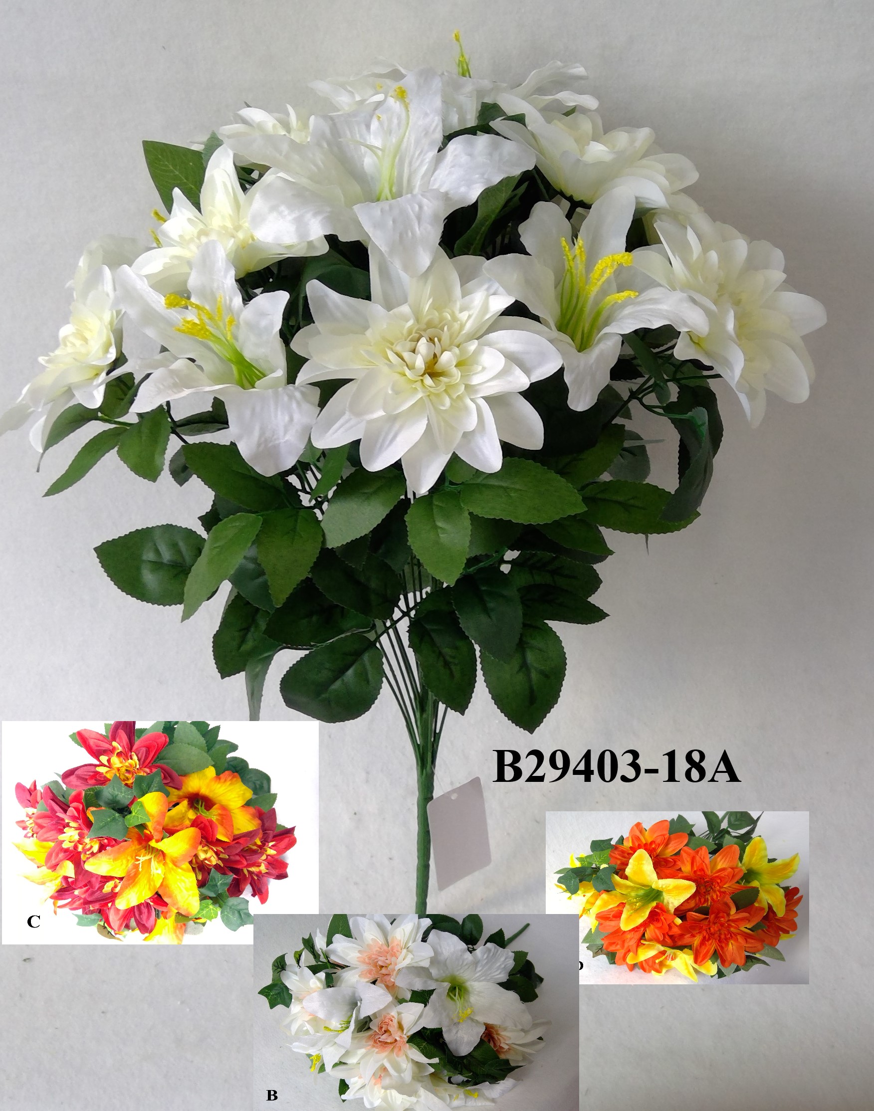 Chinese peony lily mix bush x 18