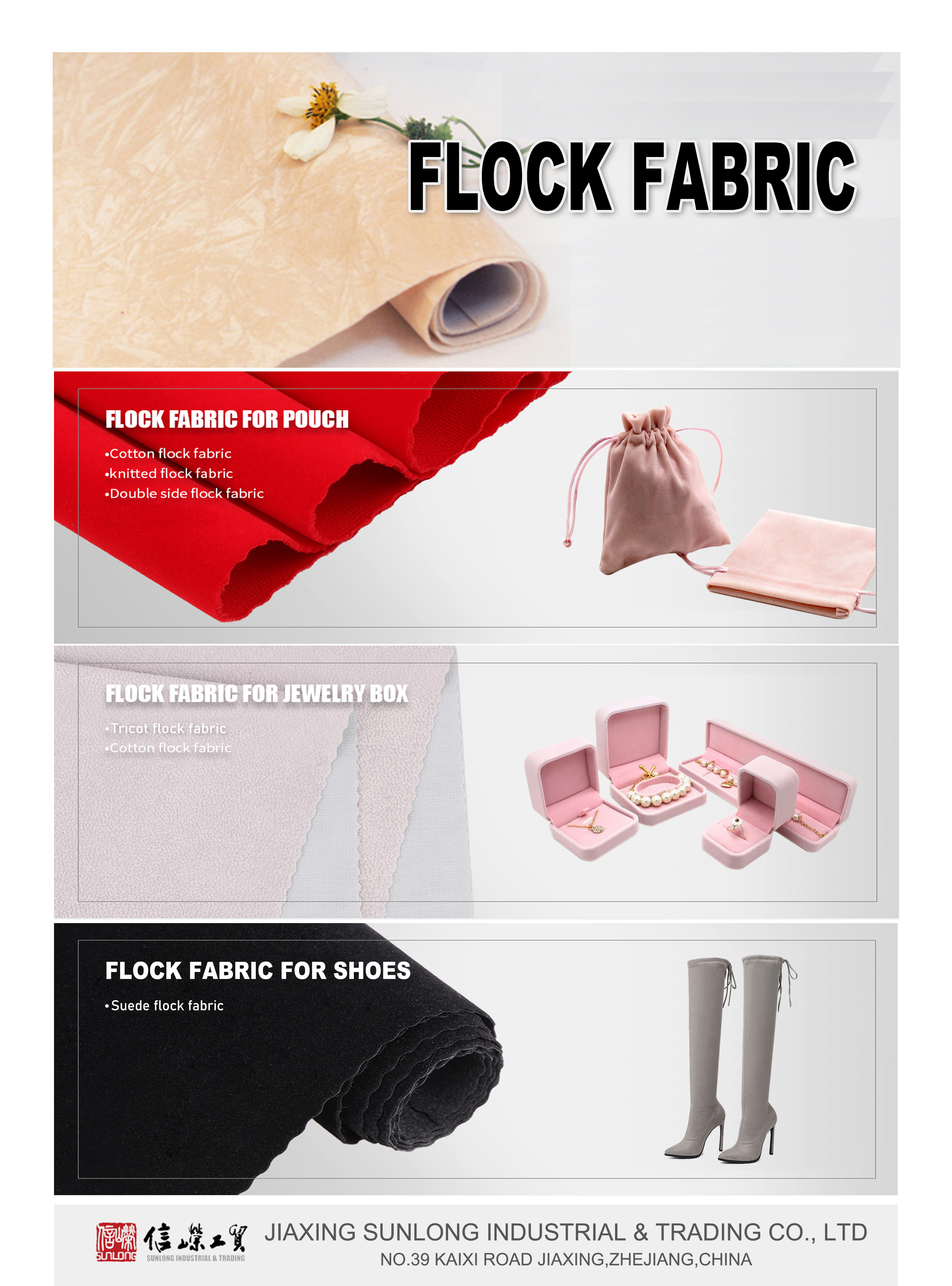 Tricot Flocking