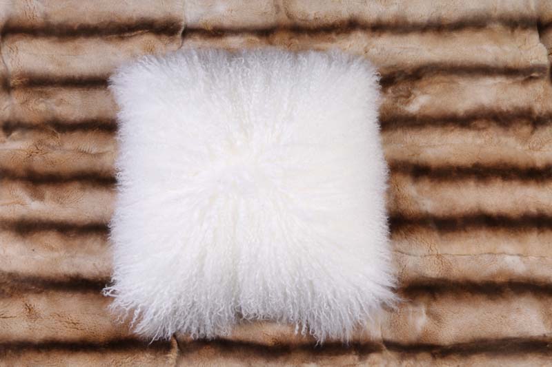 Sheep Skin Cushion