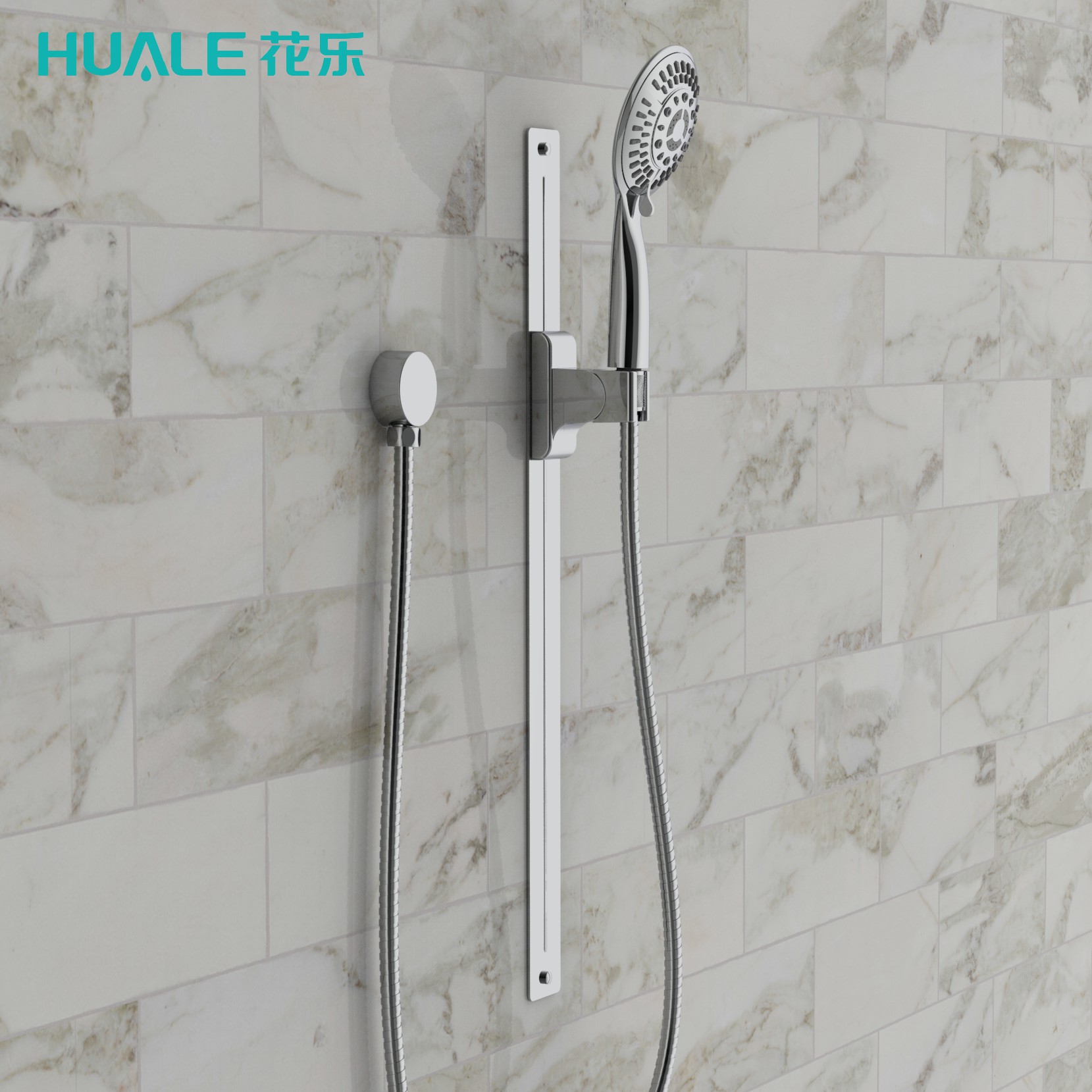 Magnetic sliding rail sliding bar drill free easy installation with 3M sticker