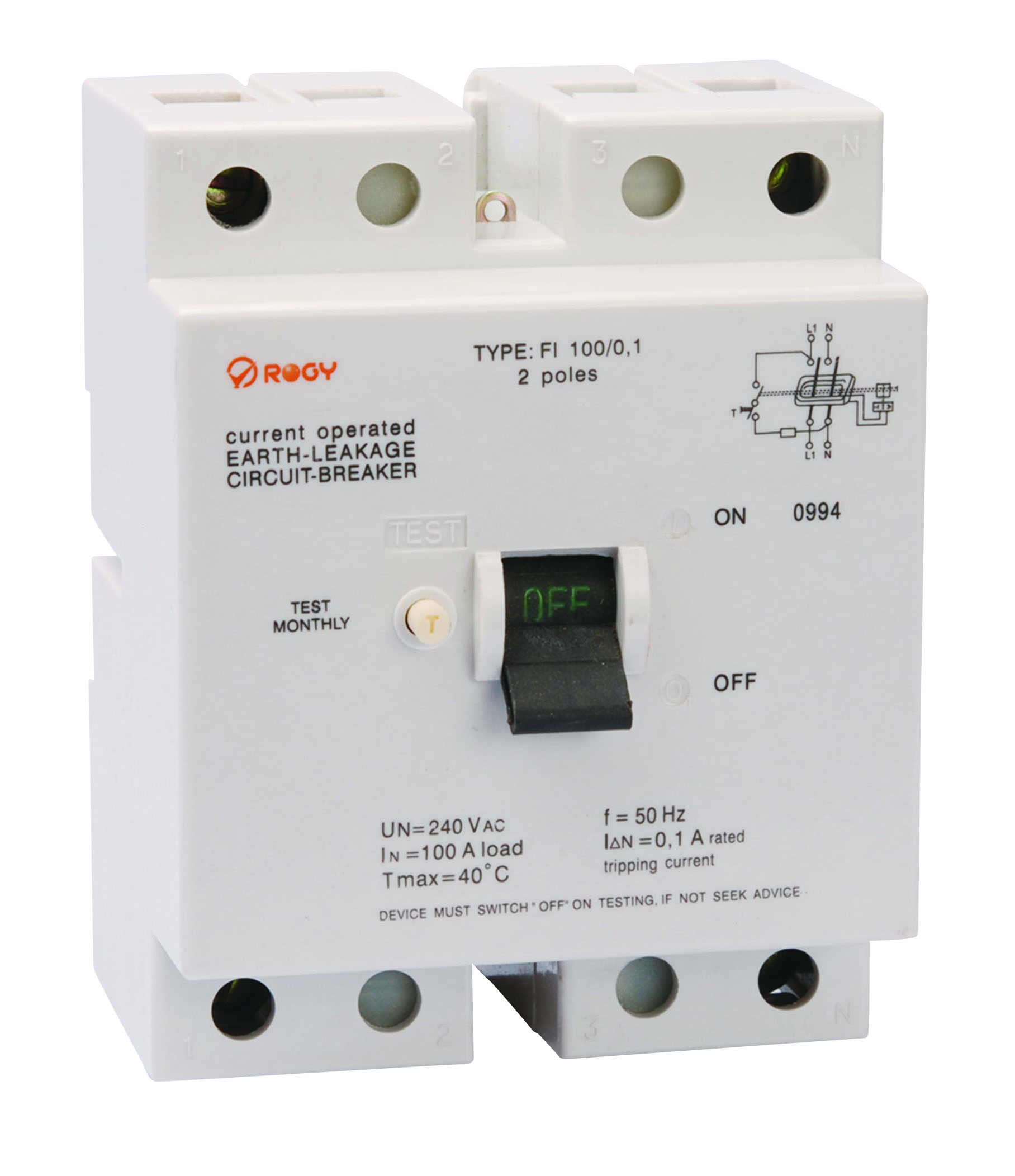 Residual Current Circuit Breaker(R