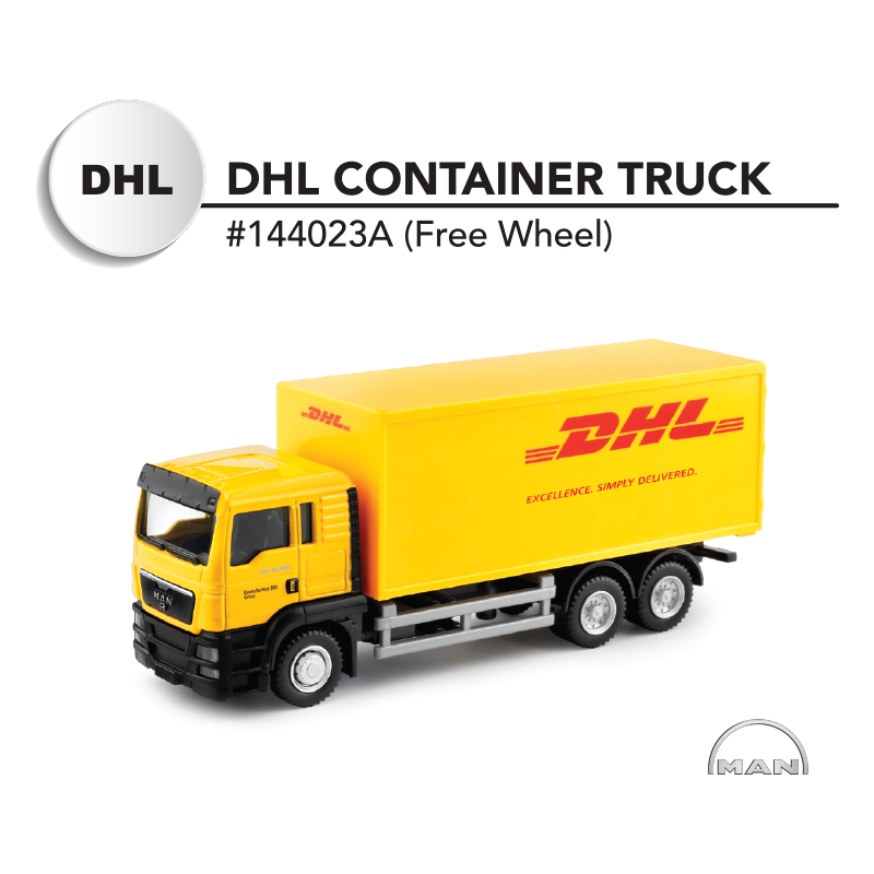 1:64 MAN DHL Container Truck