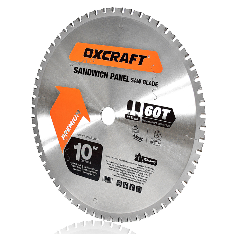 TCT saw blade for sandwich panel