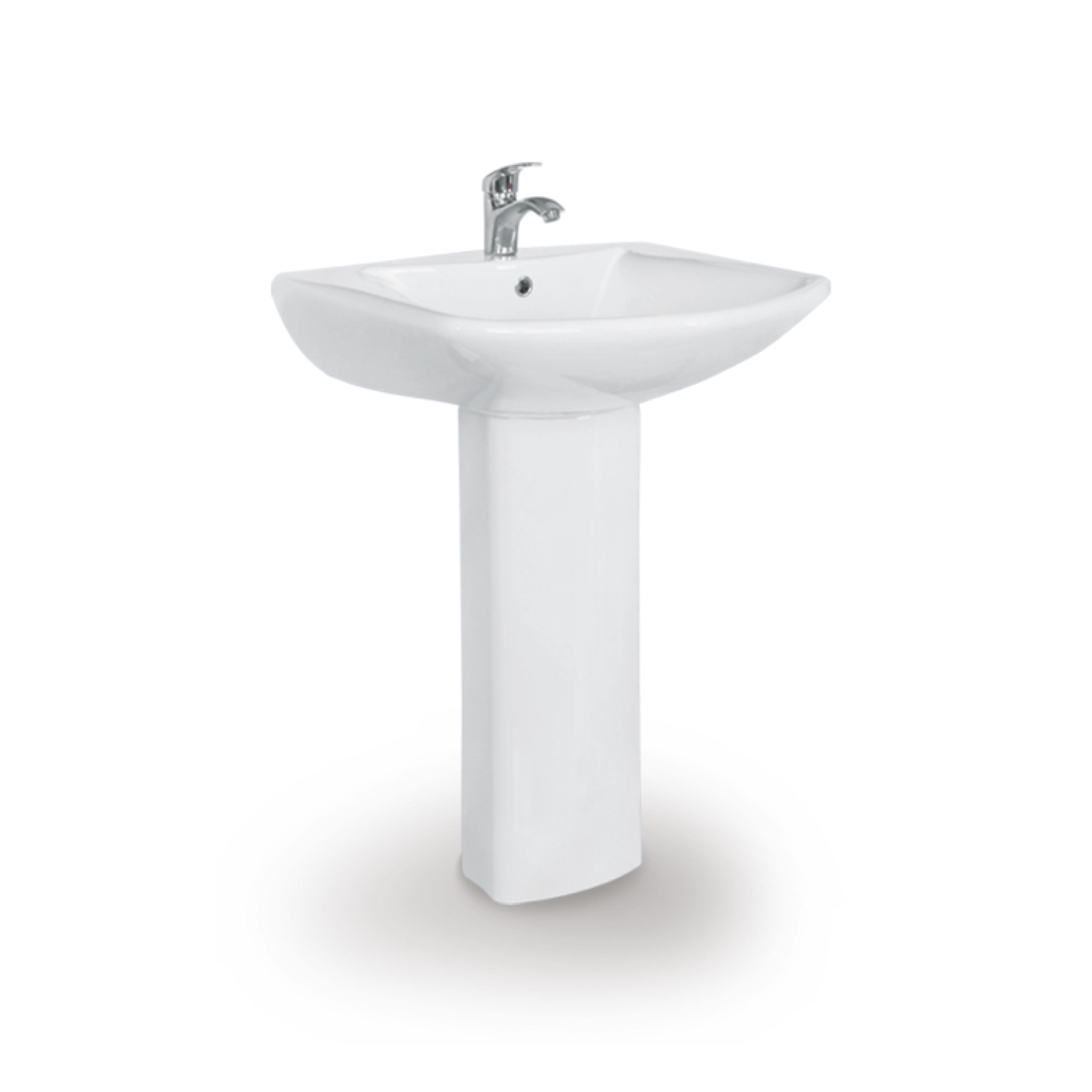 Basin With Pedestal
