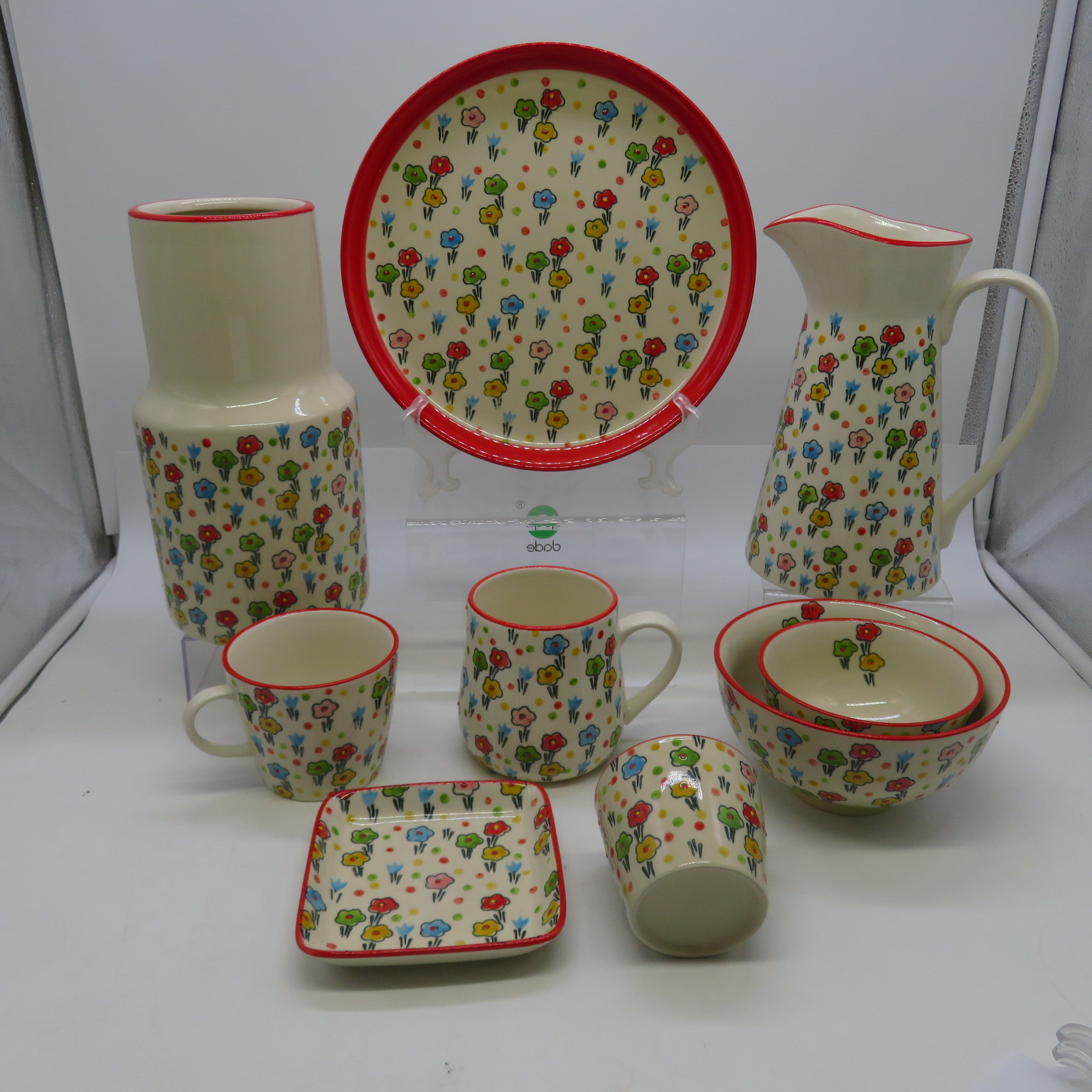Underglaze Handpainted Spring Series Dinnerware
